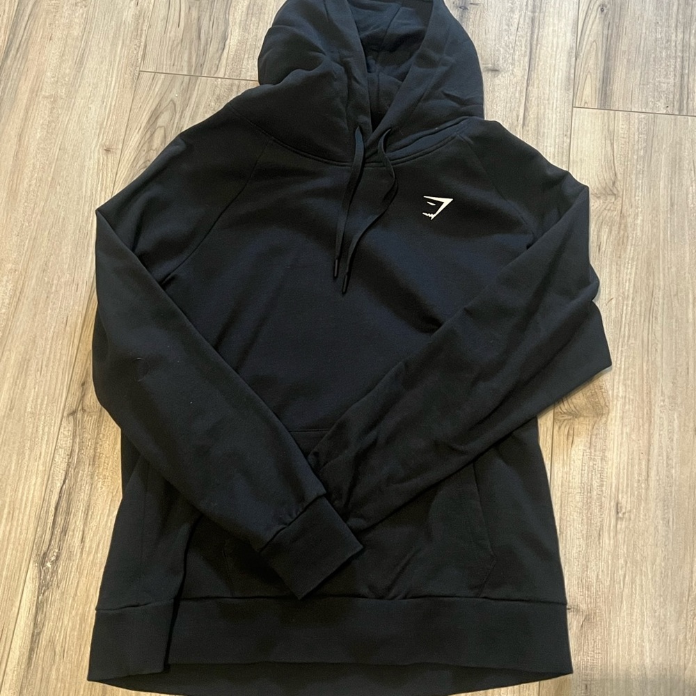 Gymshark Solid Black Hoodie
